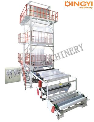 125Kw 2000 밀리미터 HDPE ＬＤＰＥ 선상저밀도폴리에틸렌 단일층 ＬＤＰＥ 압출기